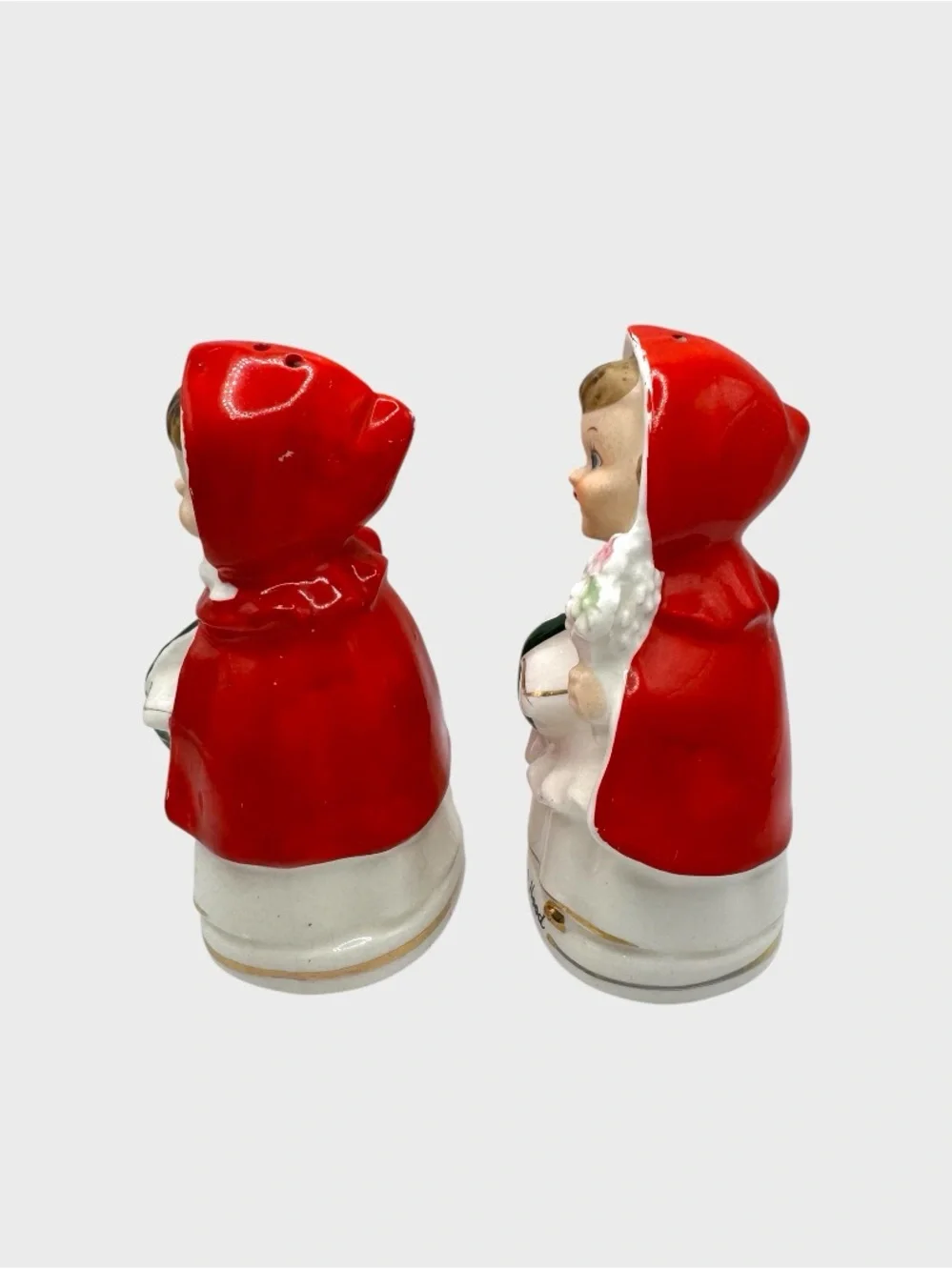 Vintage Relco Red Riding Hood Shakers